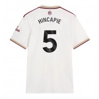 Arsenal Piero Hincapie #5 Tretí futbalový dres 2025-26 Krátky Rukáv
